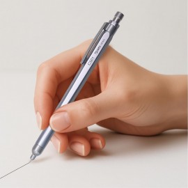 Ohto Auto Roller Gel Ballpoint Pen GS01 Silver GS01-G5-SV