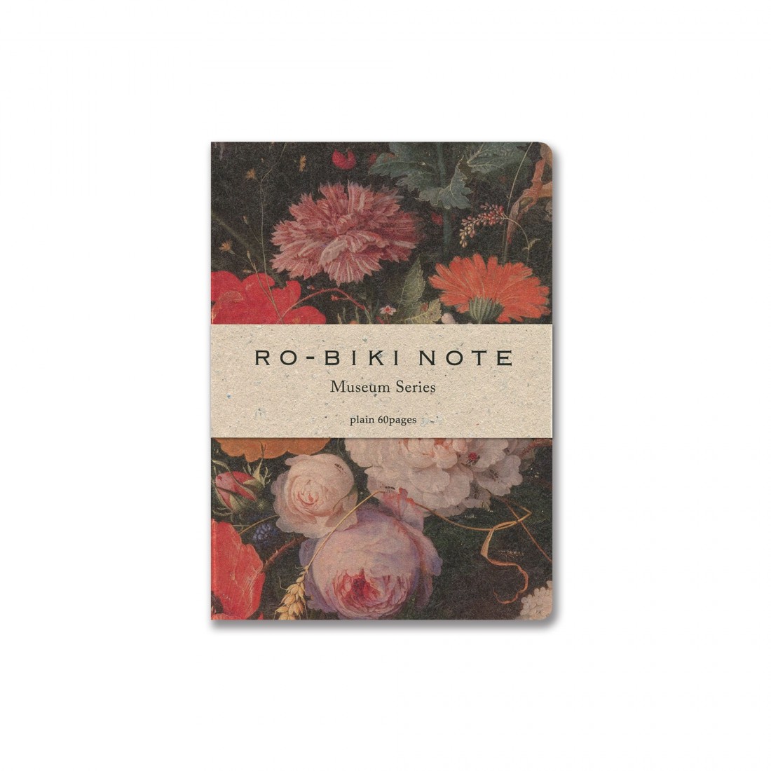 Yamamoto notebook Ro-biki Museum series Flower dotted  88×125 mm, 60 pages GA041