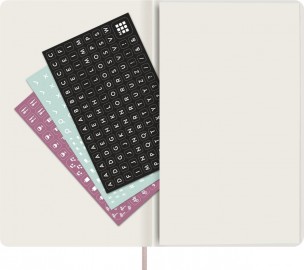 Moleskine Precious and Ethical Diary 2027 Large 13x21, Weekly, 12-Month, Vegan Cover, Pink