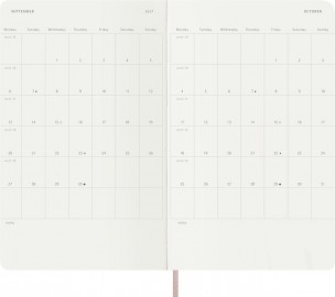 Moleskine Precious and Ethical Diary 2027 Large 13x21, Weekly, 12-Month, Vegan Cover, Pink