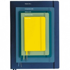 Leuchtturm 1917 Notebook A4 plus 235p Black, Plain, Hard Cover