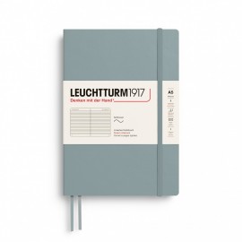 Leuchtturm 1917 notebook soft cover, ruled, 123 pages, 80gsm, 400896 Dove