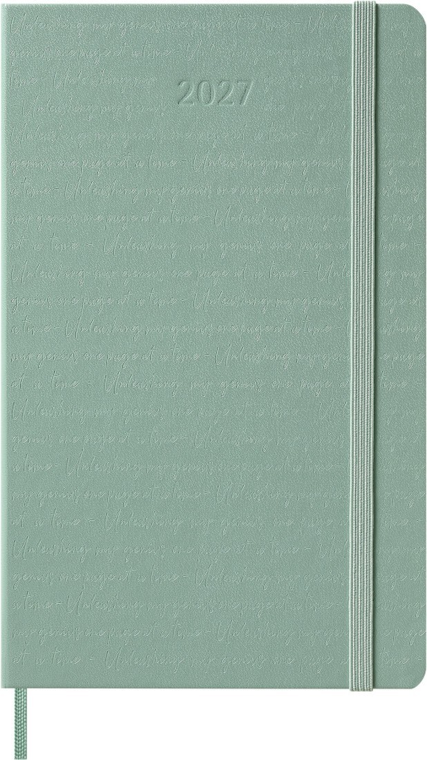 Moeskine Classic Planner 2027 Large 13x21cm, Weekly, hard cover, 12 months, Sage Green
