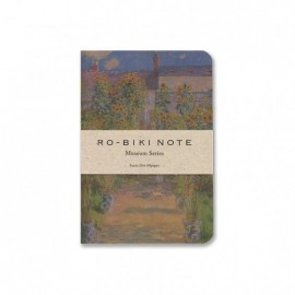 Yamamoto notebook Ro-biki Museum series, Garden,  dotted  88×126 mm, 60 pages GA052