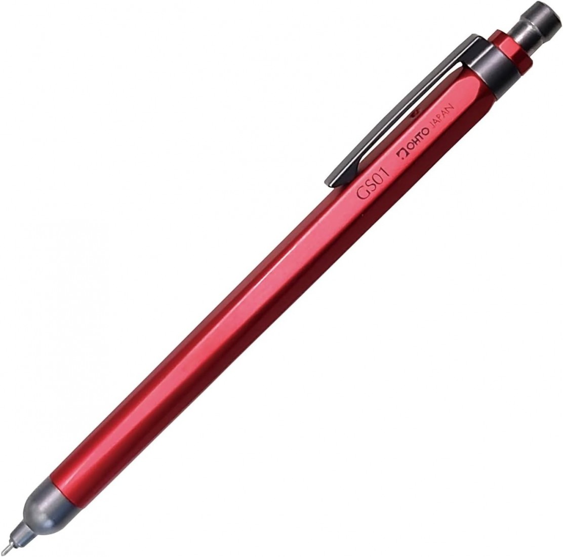 Ohto Auto Roller Gel Ballpoint Pen GS01 Red GS01-G5-RD