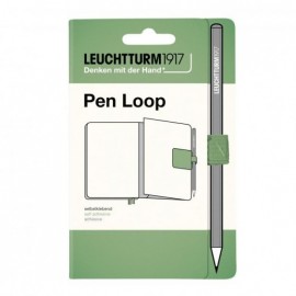 Leuchtturm 1917 Set A5 Sage Hard Cover Notebook and Ballpen plus Pen Loop