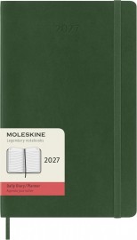 Moleskine Classic Planner 2027 Large 13x21cm, Daily, soft cover, 12 months, Myrtile Green