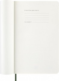 Moleskine Classic Planner 2027 Large 13x21cm, Daily, soft cover, 12 months, Myrtile Green