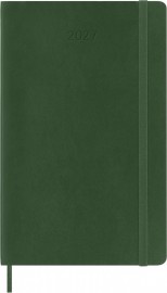 Moleskine Classic Planner 2027 Large 13x21cm, Daily, soft cover, 12 months, Myrtile Green
