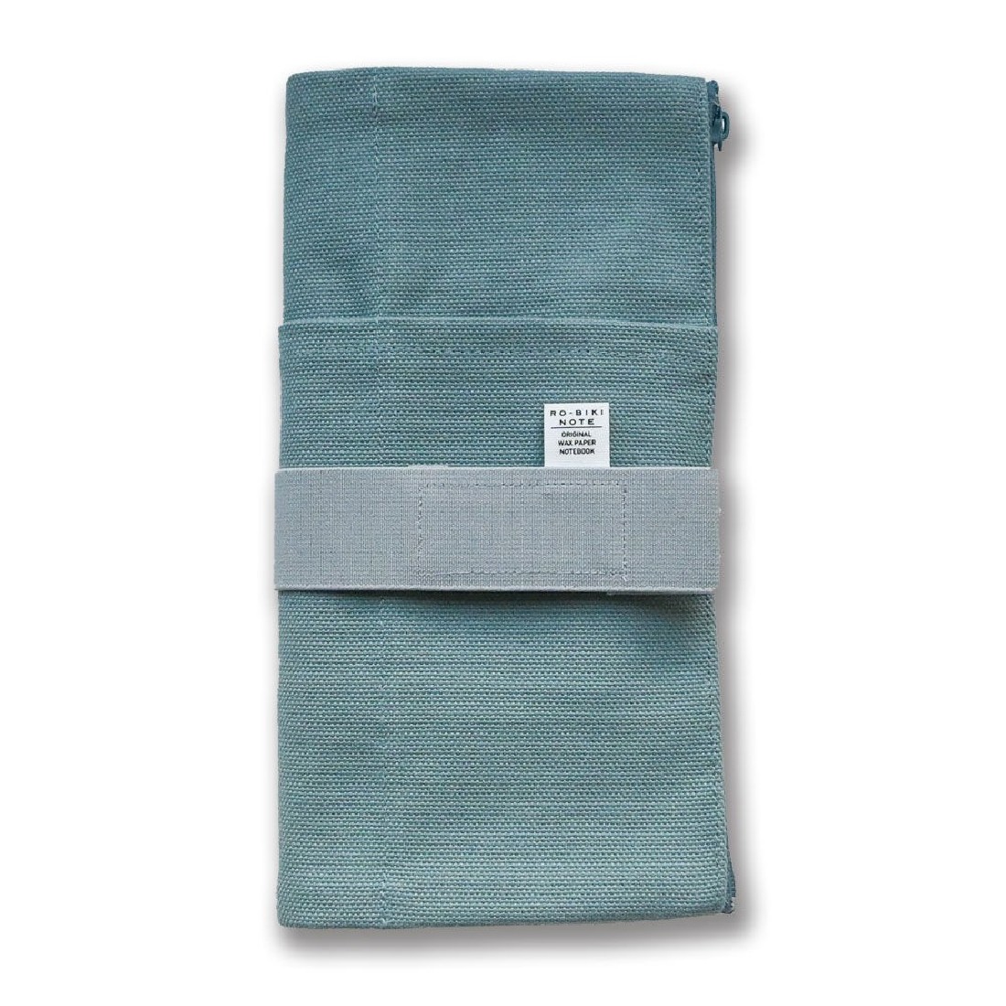 Yamamoto Canvas Cover 22x11,5 cm for Ro-Biki Notes Vintage Blue.