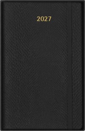 Moleskine Precious and Ethical Diary 2027 Large 13x21, Weekly, 12-Month, Vegan Cover, Black
