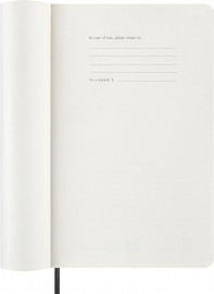 Moleskine Precious and Ethical Diary 2027 Large 13x21, Weekly, 12-Month, Vegan Cover, Black
