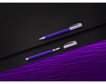 Faber Castell Ambition midnight mauve ballpen 147785