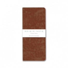 Yamamoto RO-BIKI NOTE Texture Series Edo-cha 210x90mm, 60 pages, unlined Y