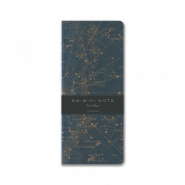 Yamamoto notebook Ro-biki Star Map, plain  91×210 mm,60 pages GA036