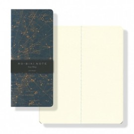 Yamamoto notebook Ro-biki Star Map, plain  91×210 mm,60 pages GA036