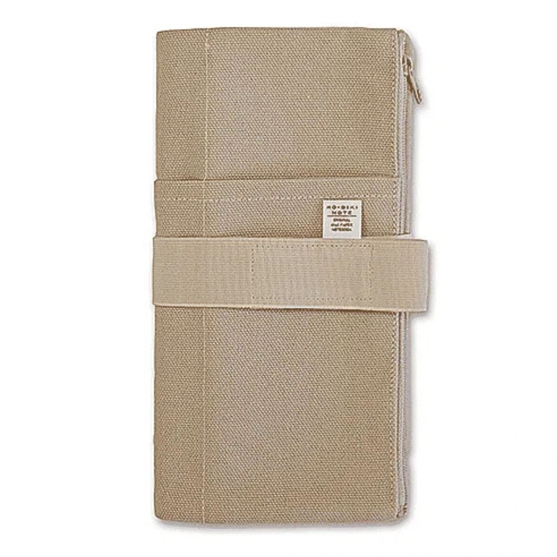 Yamamoto Canvas Cover 22x11,5 cm for Ro-Biki Notes Clay Beige