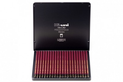 Mitsubishi Pencil Hi-uni Art set ,22pcs, (10H - 10B)