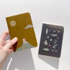 Yamamoto notebook Ro-biki, shape series, Lighthouse, 88 x 125mm, dotted  60 pages GA084