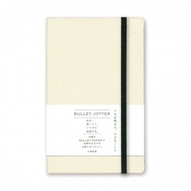 Yamamoto Bullet Jotter Gabardine ivory white, 115x183x16mm Y