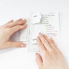 Yamamoto Bullet Jotter Gabardine ivory white, 115x183x16mm Y
