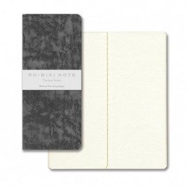 Yamamoto RO-BIKI NOTE Texture Series Gin-nezu 210x90mm, 60 pages, unlined Y