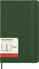 Moleskine Classic Planner 2027 Large 13x21cm, Daily, hard cover, 12 months, Myrtile Green