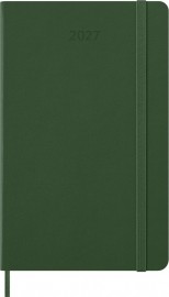 Moleskine Classic Planner 2027 Large 13x21cm, Daily, hard cover, 12 months, Myrtile Green