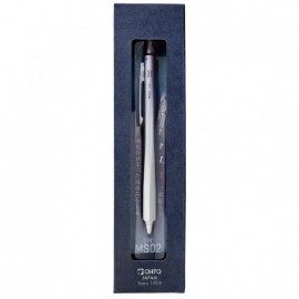 Ohto Multipen 3 in 1, ballpen 0,7mm black and red, with pencil 0,5mm, Silver MS02-MF3-SV