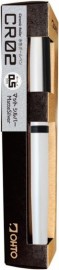 Ohto ceramic roller CR02  0,5mm, matte silver  CR02-05-MSV