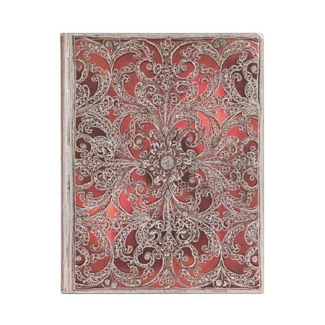 Paperblanks Notebook Silver Filigree Ultra Lined
