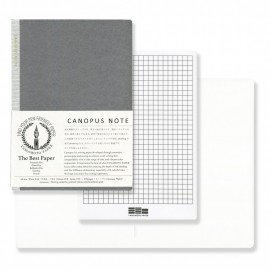 Yamamoto A5 notebook, Canopus note, plain, 176 pages, 73gsm, GA104 made in Japan