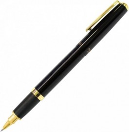 Ohto ceramic rollerball CR01 black GT, CR01-05-GBK
