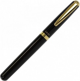 Ohto ceramic rollerball CR01 black GT, CR01-05-GBK