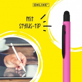 Online Ballpen ALU Stylus pink 32117