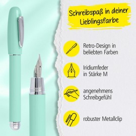 Online Highway Turquoise fountain pen 38286