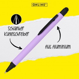 Online Ballpen ALU Stylus lilac 32120