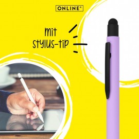 Online Ballpen ALU Stylus lilac 32120