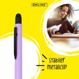 Online Ballpen ALU Stylus lilac 32120