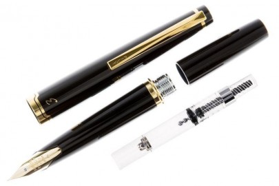 Pilot Elite 95S Black GT gold nib 14k Fountain pen