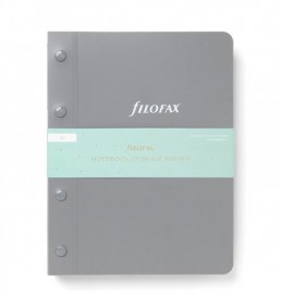 Filofax Refill A5 Organizer Storage Binder Grey 132920