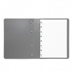 Filofax Refill A5 Organizer Storage Binder Grey 132920