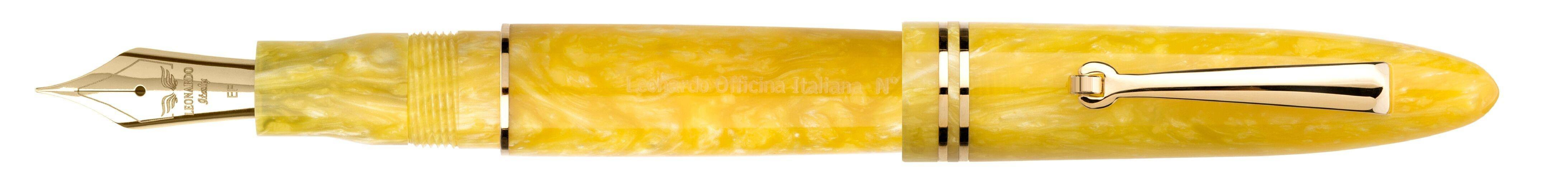 Leonardo Officina Italiana Furore Yellow sun GT Fountain pen