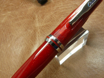 Conklin Empire stardust red fountain pen
