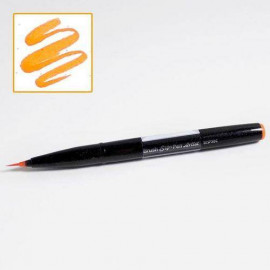 Pentel Artist Brush Sign Pen ultra fine- Orange