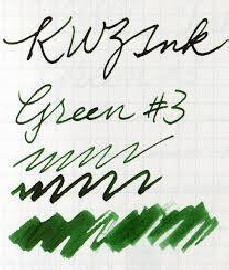 KWZ green 3 60ml standard ink