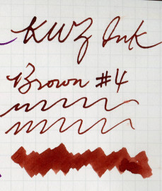 KWZ brown 4 60ml standard ink