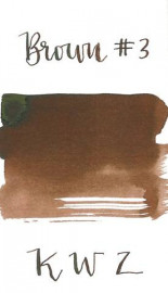 KWZ brown 3 60ml standard ink