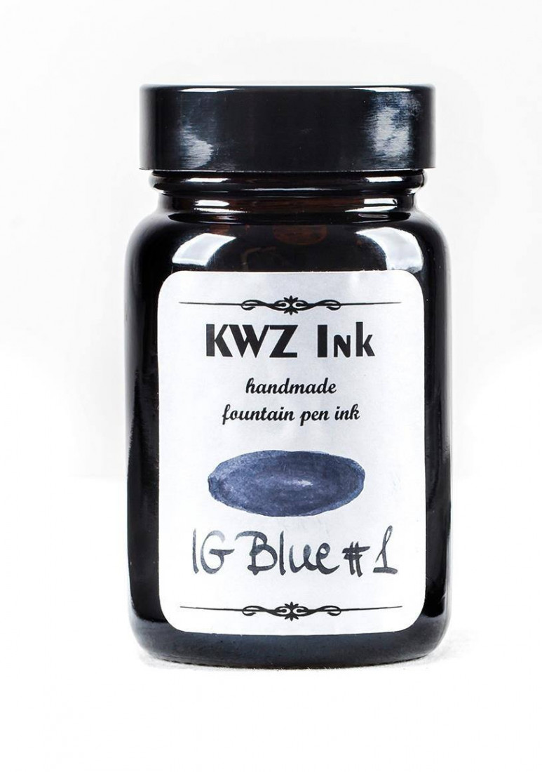 KWZ blue 1 60ml iron gall ink