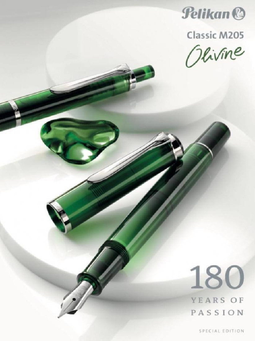 Pelikan M205 Olivine special edition Fountain Pen